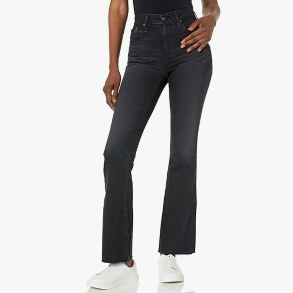 AG Adriano Goldschmied Women's Farrah Boot Jeans in "4 Years Discord" Size 27